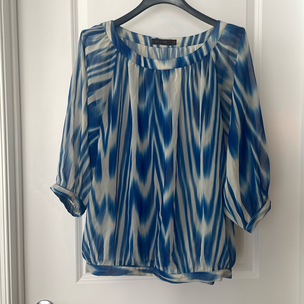 The Limited Women’s 3/4 Sleeve Sheer Blouse Size Large